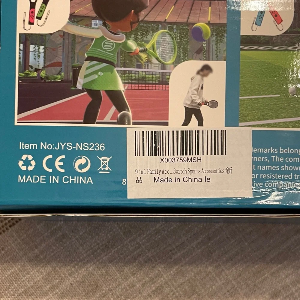 9-in-1 Game Accessories for NSW Sports